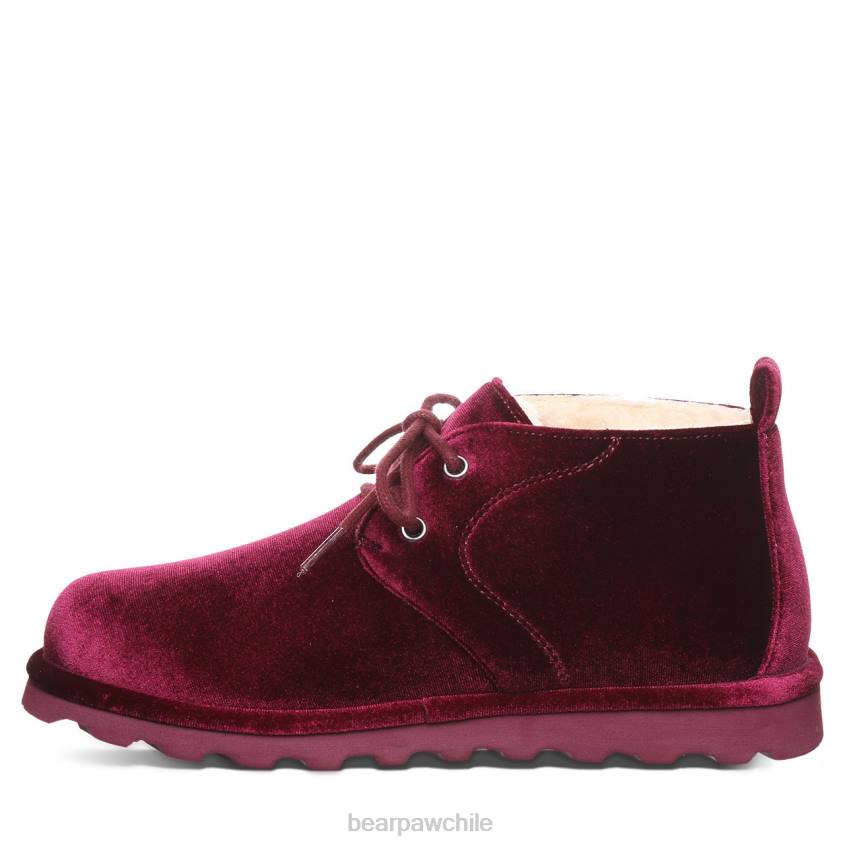 botas BEARPAW cielo terciopelo burdeos mujer PD2835
