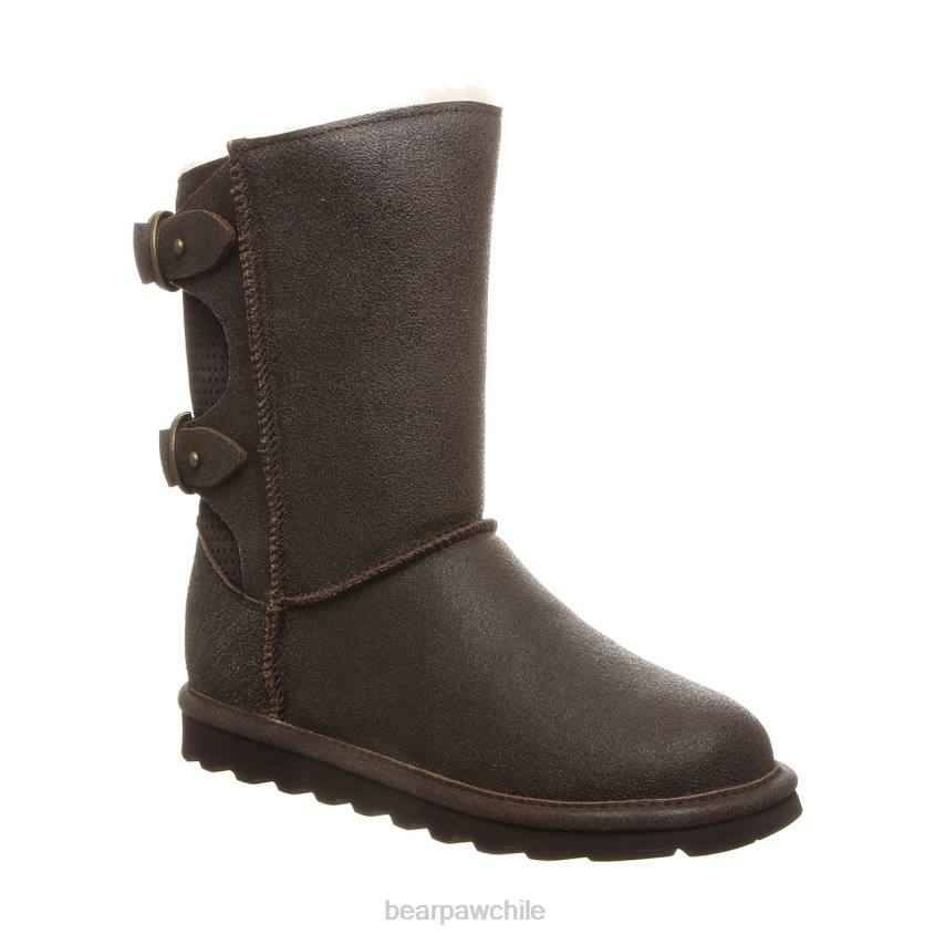 botas BEARPAW clara castaño angustiado mujer PD28160