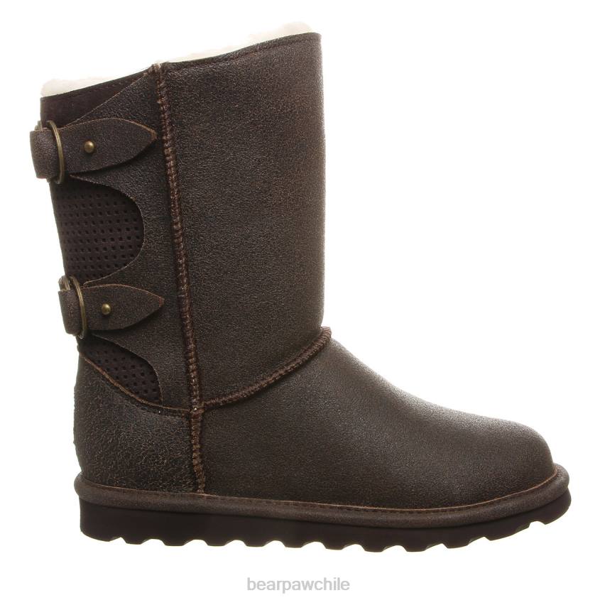 botas BEARPAW clara castaño angustiado mujer PD28160