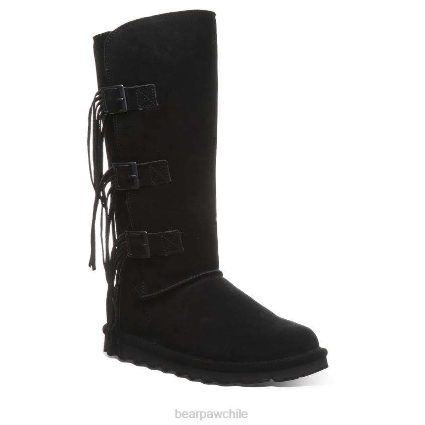 botas BEARPAW cris negro mujer PD28138