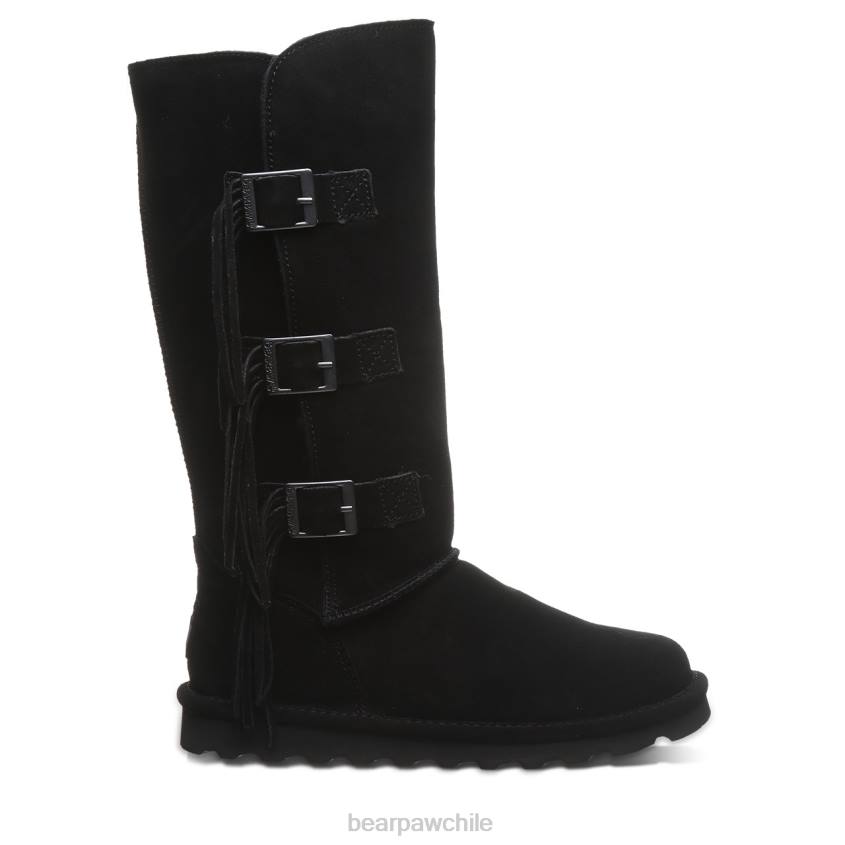 botas BEARPAW cris negro mujer PD28138