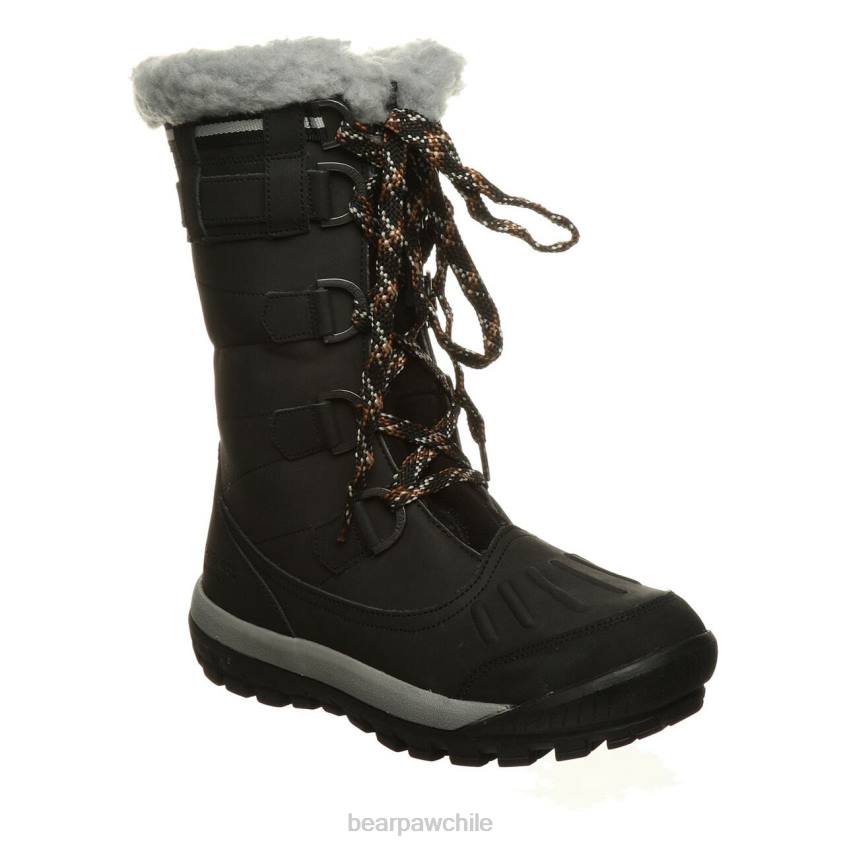 botas BEARPAW desdemona negro mujer PD28108