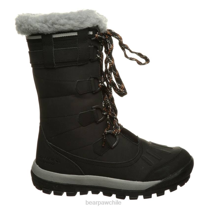 botas BEARPAW desdemona negro mujer PD28108