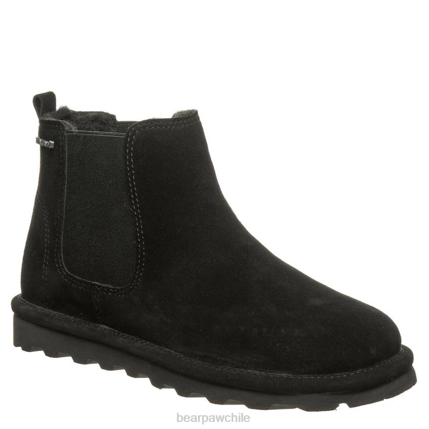botas BEARPAW dibujó negro mujer PD2838