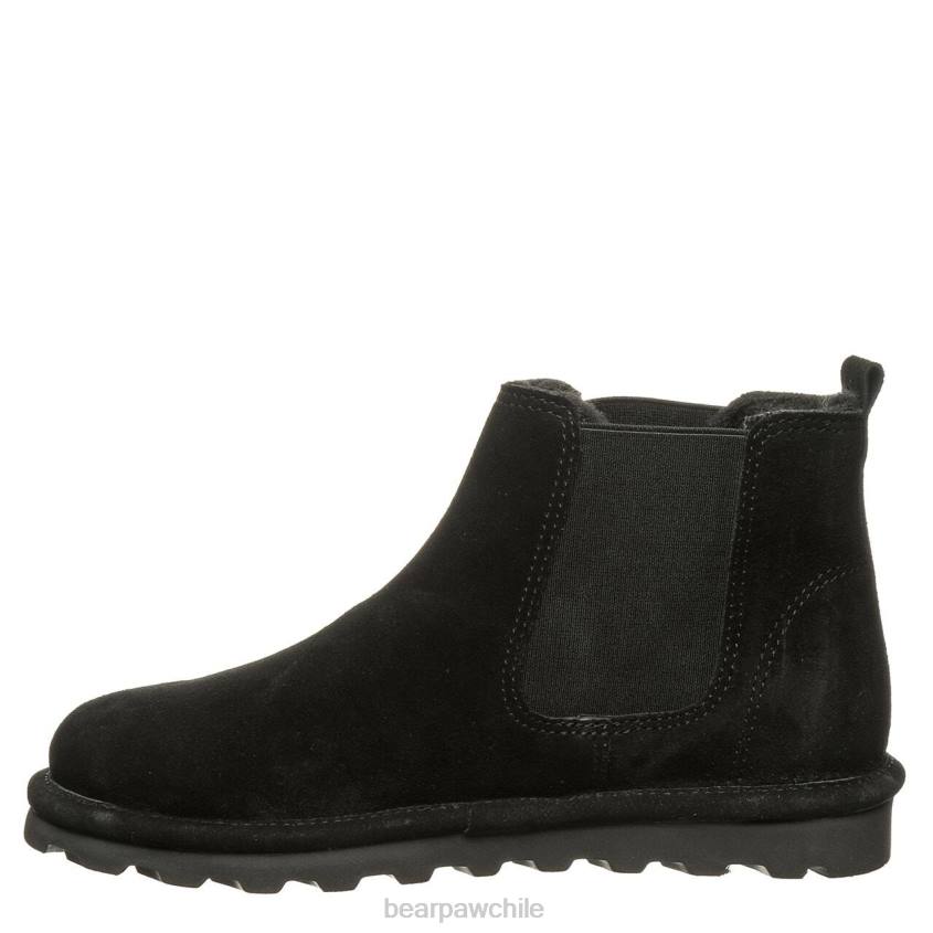 botas BEARPAW dibujó negro mujer PD2838