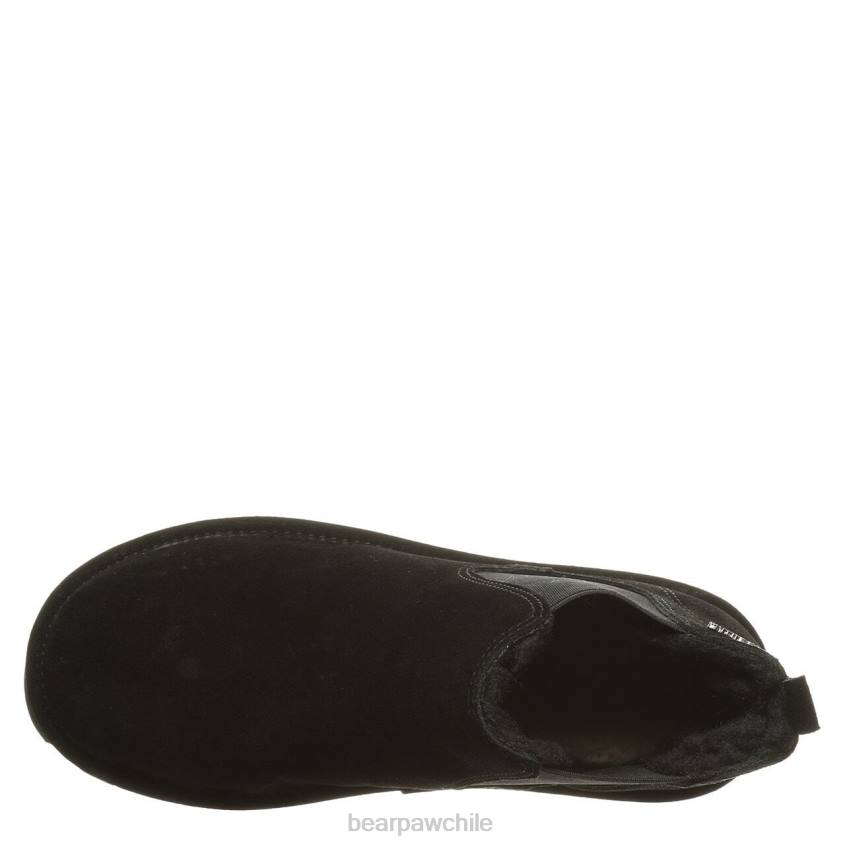 botas BEARPAW dibujó negro mujer PD2838