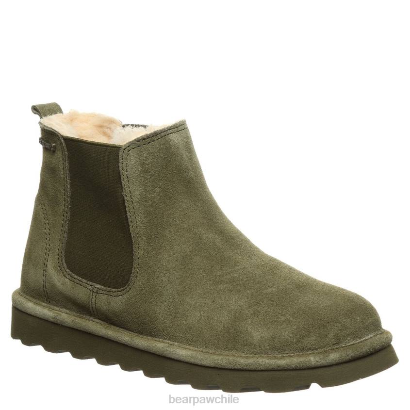 botas BEARPAW dibujó oliva oscuro mujer PD2849