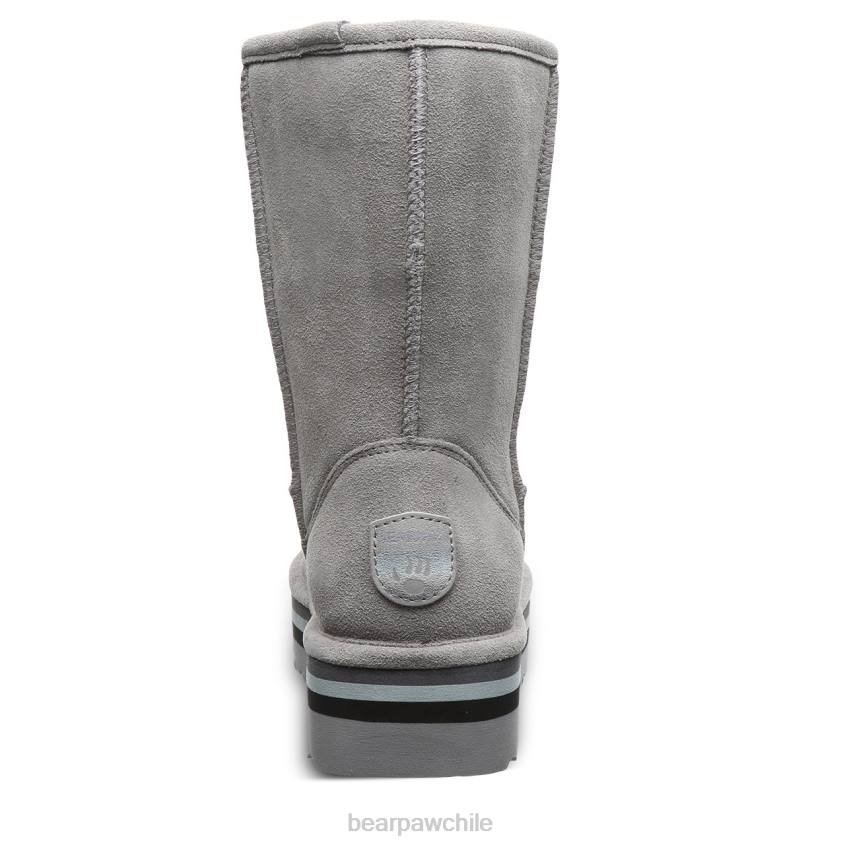 botas BEARPAW ella retro gris mujer PD28159