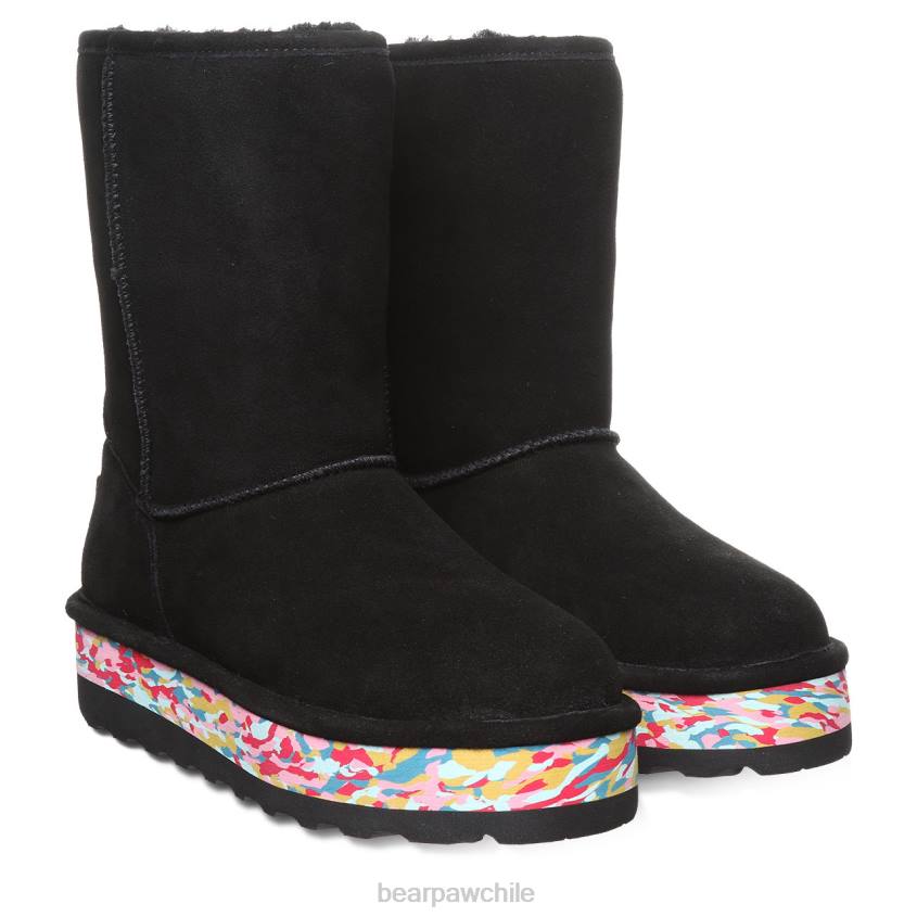 botas BEARPAW ella retro negro múltiple mujer PD2837