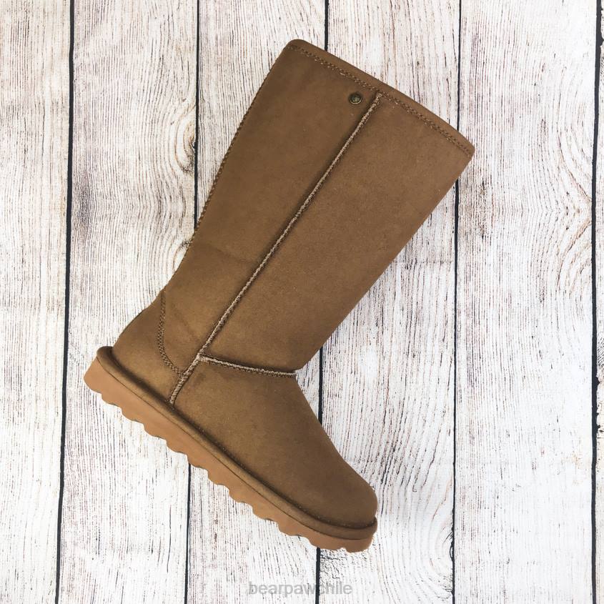 botas BEARPAW elle alta vegana nuez dura mujer PD2871
