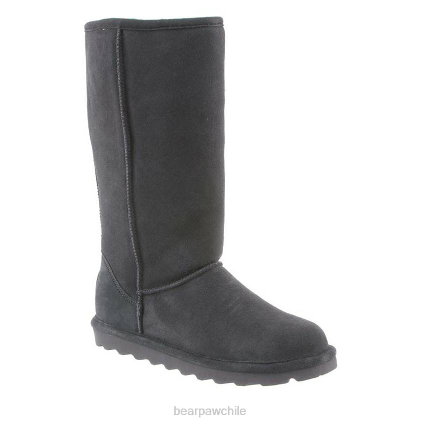 botas BEARPAW elle alto ancho carbón mujer PD28242
