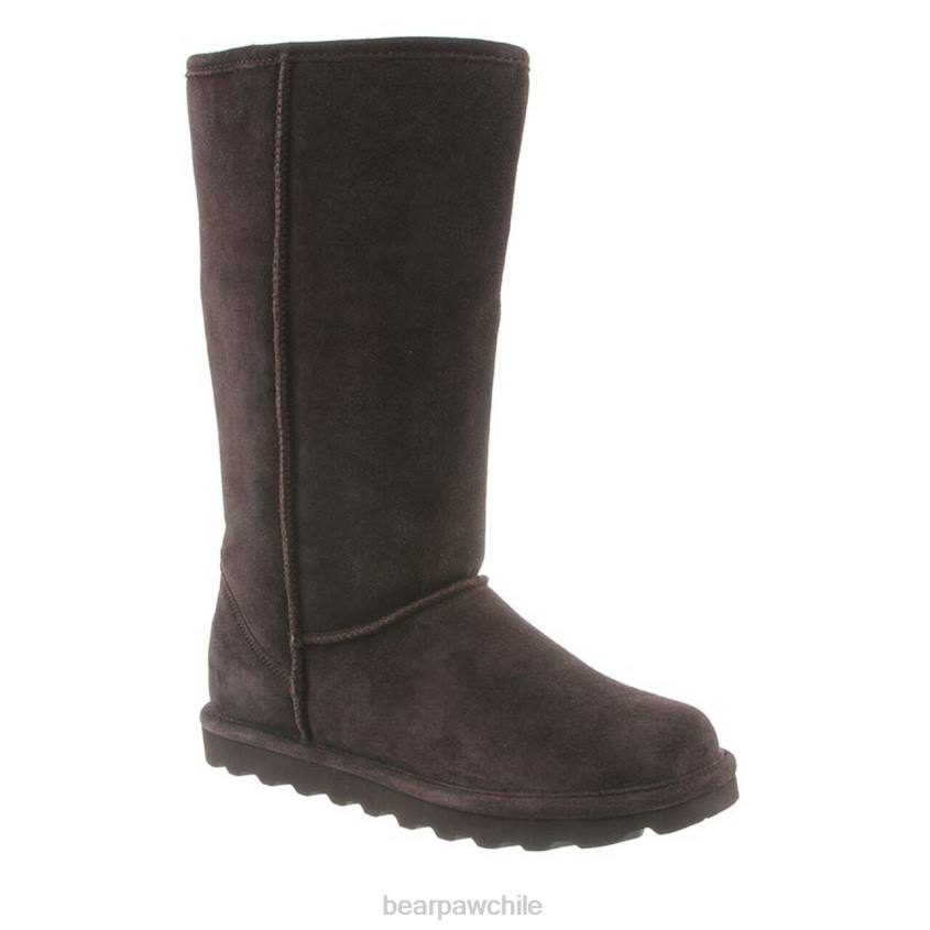 botas BEARPAW elle alto chocolate mujer PD28244