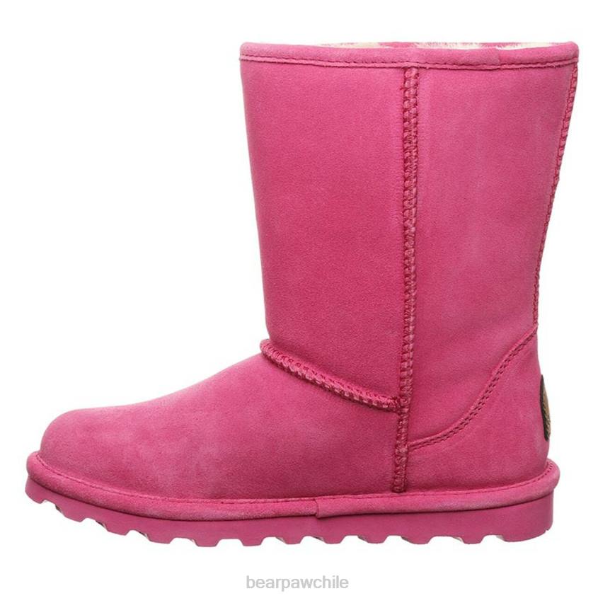 botas BEARPAW elle corto ancho fiesta rosa mujer PD28251