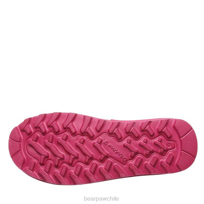 botas BEARPAW elle corto ancho fiesta rosa mujer PD28251