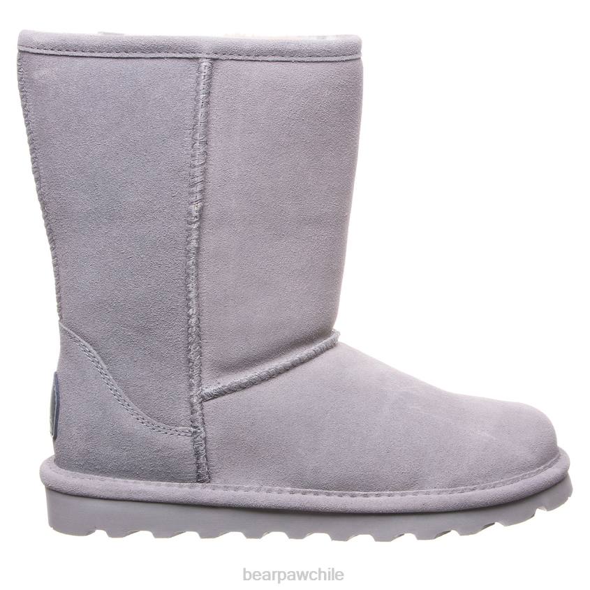 botas BEARPAW elle corto ancho niebla gris mujer PD2812
