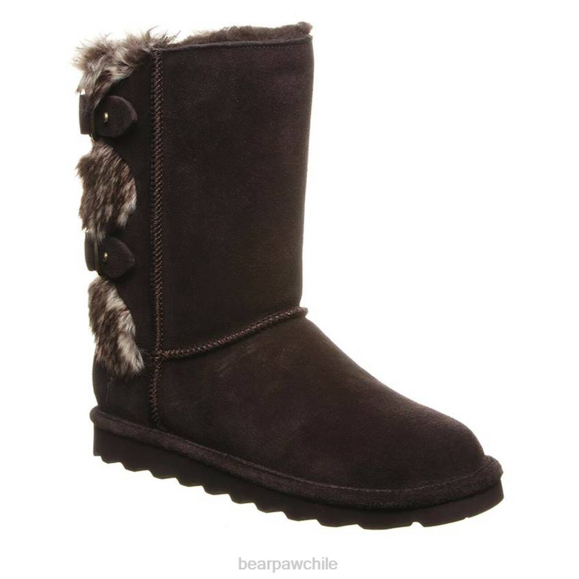 botas BEARPAW eloise ancho chocolate mujer PD28214
