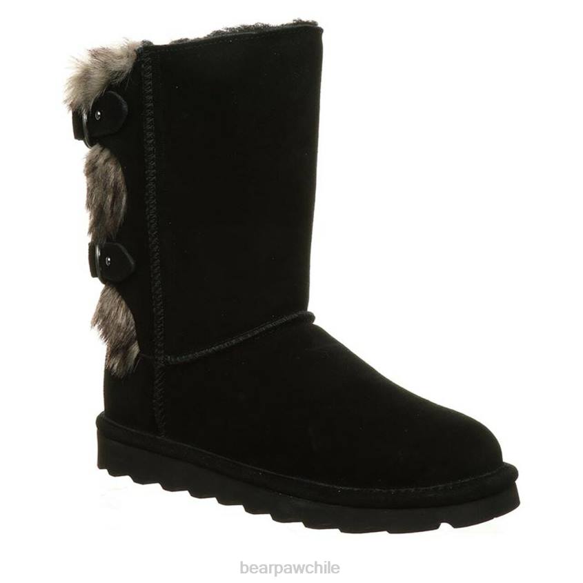 botas BEARPAW eloise ancho negro mujer PD2863