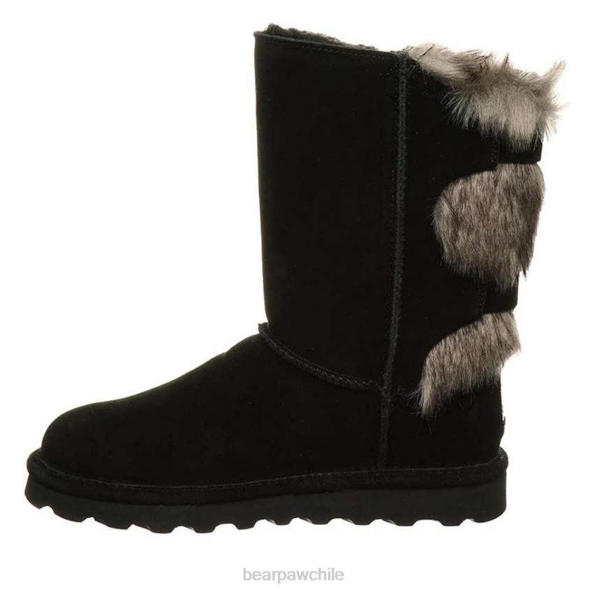 botas BEARPAW eloise ancho negro mujer PD2863