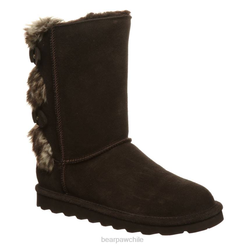 botas BEARPAW eloise chocolate mujer PD28230