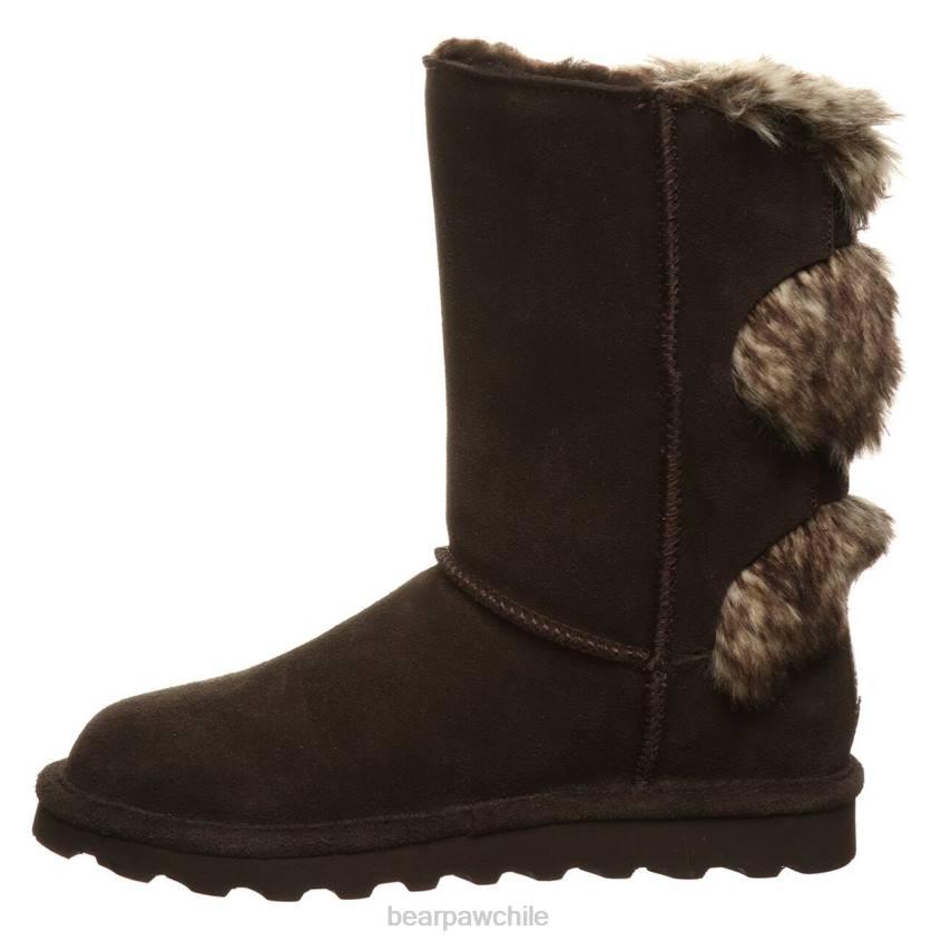 botas BEARPAW eloise chocolate mujer PD28230