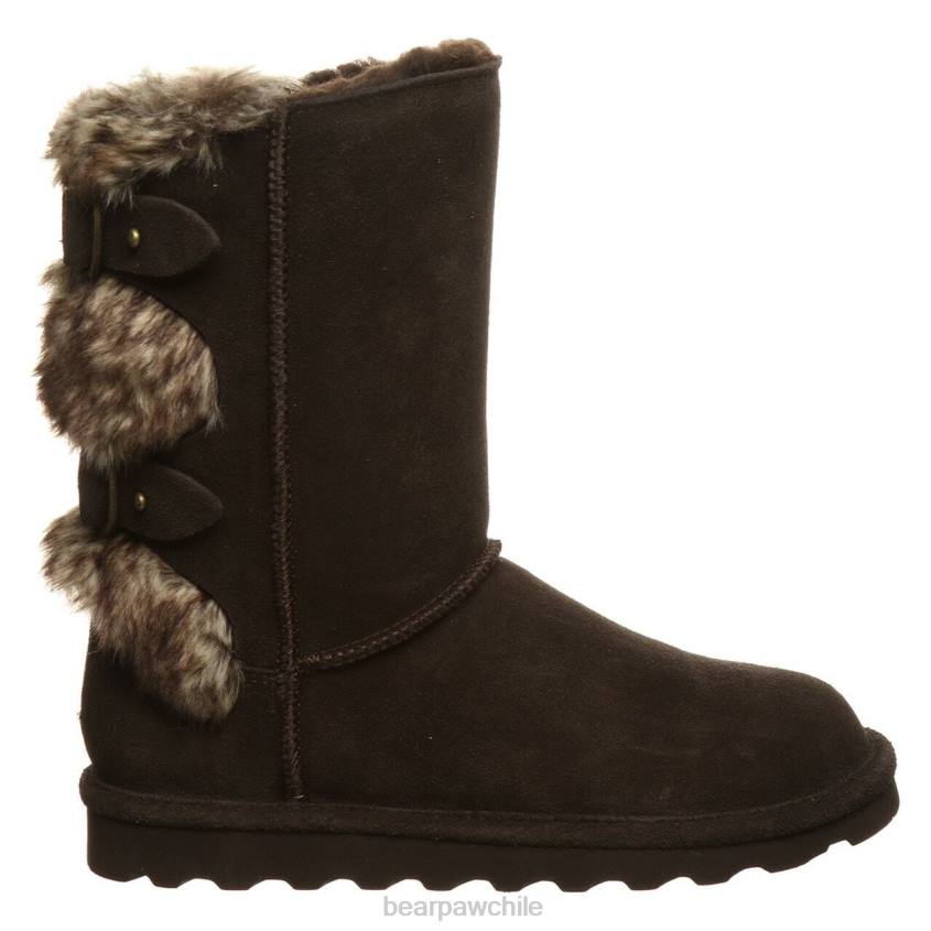 botas BEARPAW eloise chocolate mujer PD28230