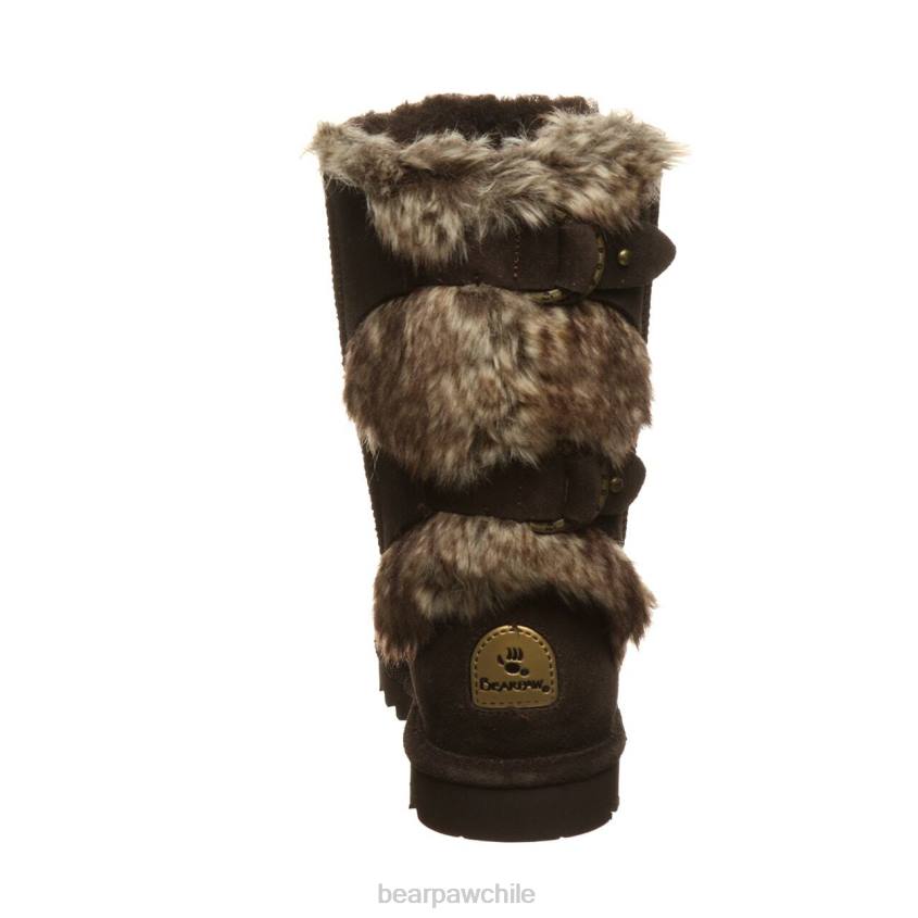 botas BEARPAW eloise chocolate mujer PD28230