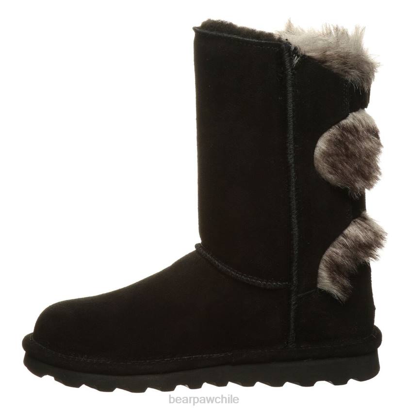 botas BEARPAW eloise negro mujer PD2878