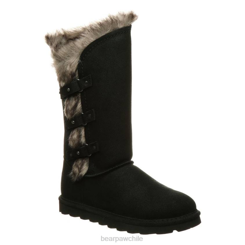 botas BEARPAW esmeril negro envejecido mujer PD28210