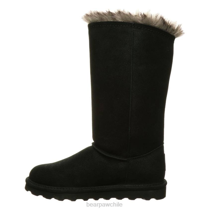 botas BEARPAW esmeril negro envejecido mujer PD28210