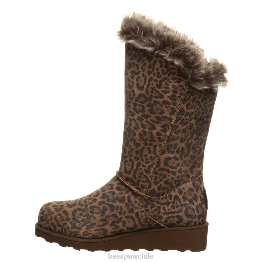 botas BEARPAW genevieve leopardo mujer PD28227