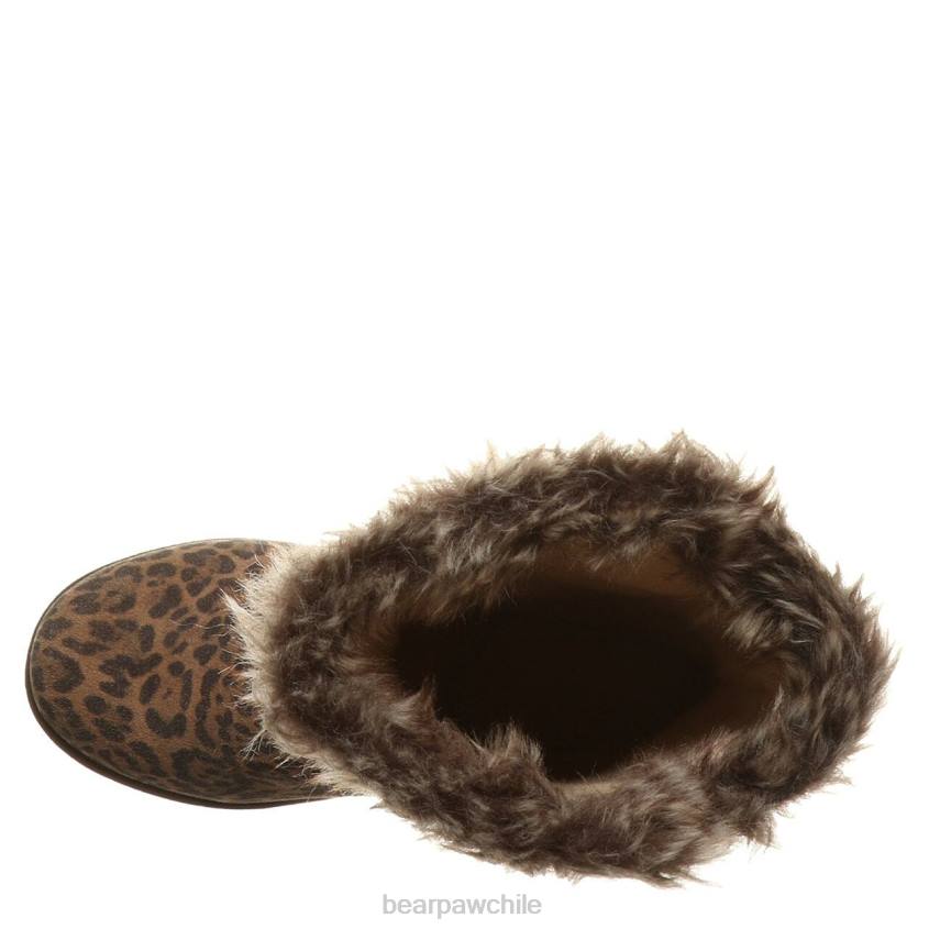 botas BEARPAW genevieve leopardo mujer PD28227