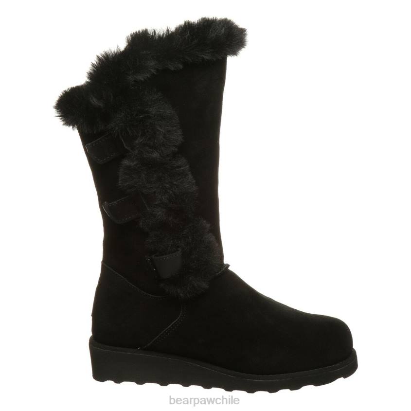 botas BEARPAW genevieve negro mujer PD2870