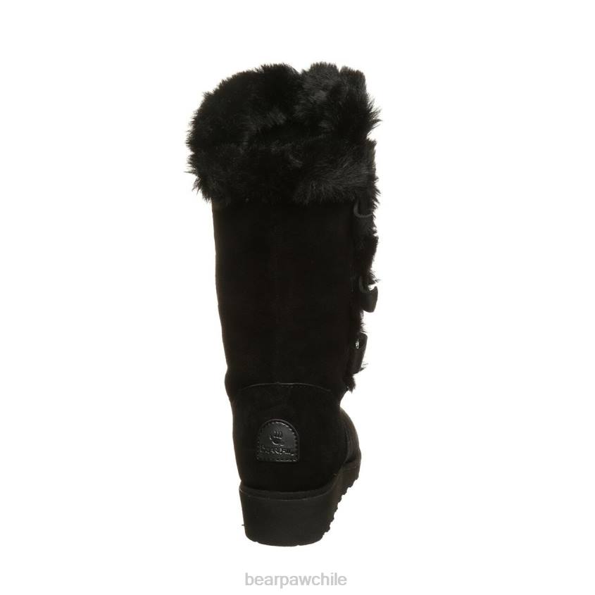 botas BEARPAW genevieve negro mujer PD2870