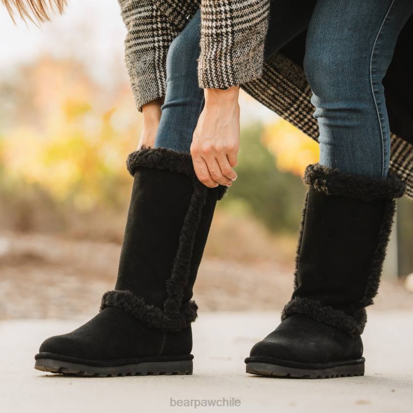 botas BEARPAW kendall negro mujer PD2831
