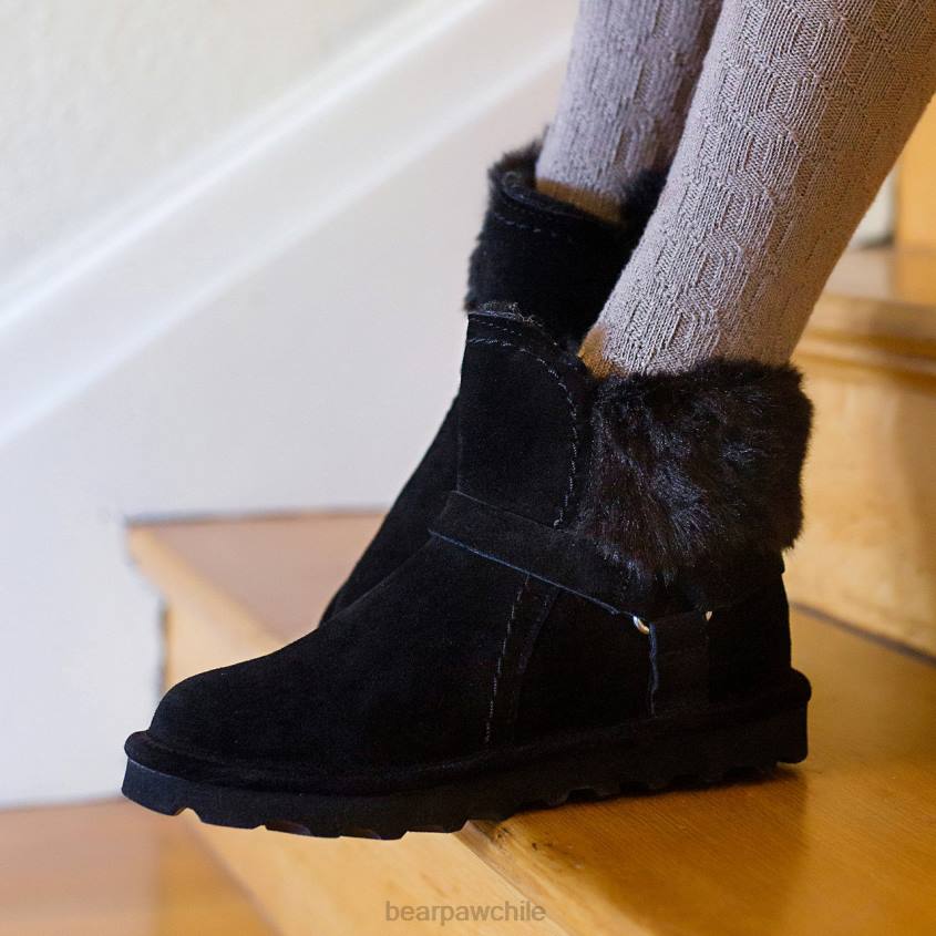 botas BEARPAW konnie negro mujer PD2843