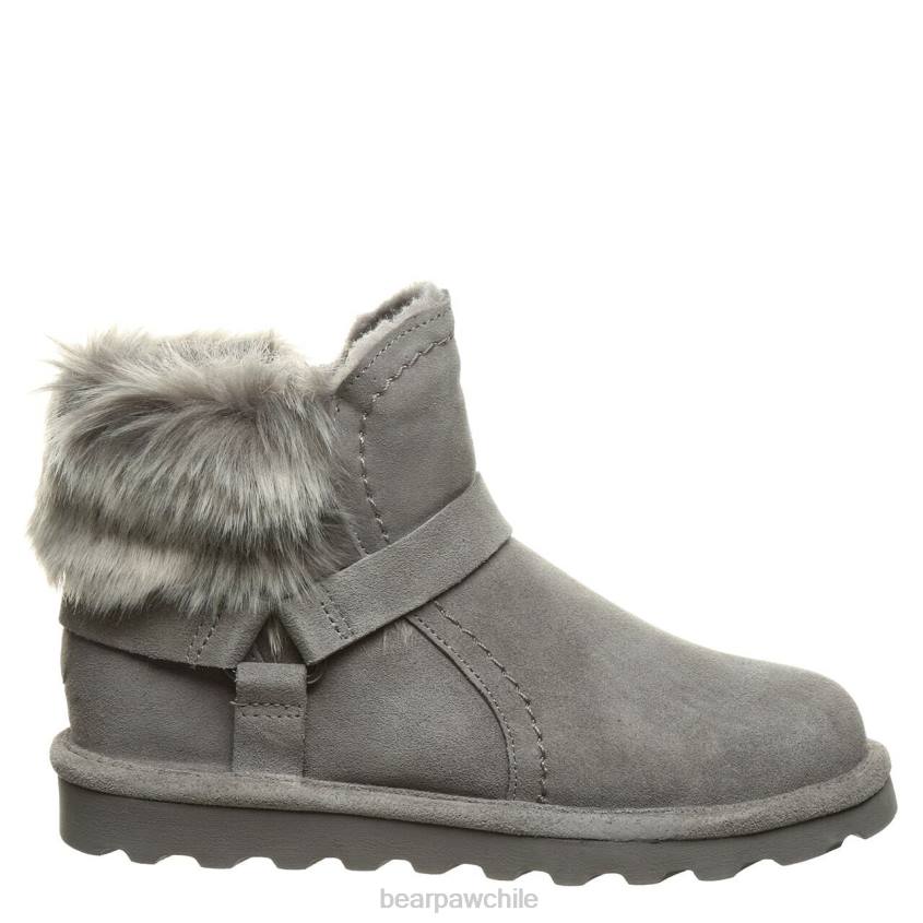 botas BEARPAW konnie niebla gris mujer PD2842