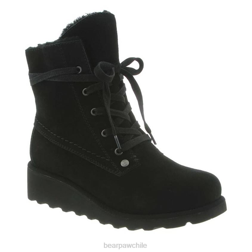 botas BEARPAW krista ancho negro mujer PD2865