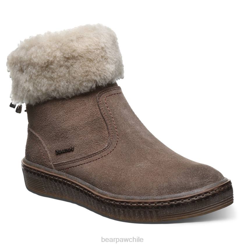 botas BEARPAW leticia gris pardo mujer PD287