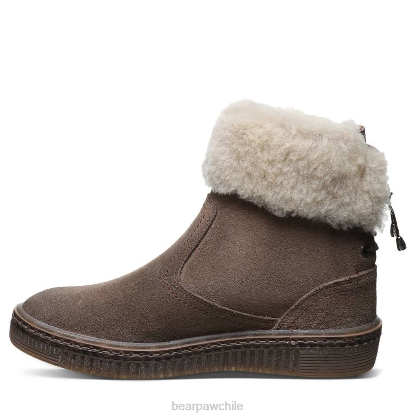 botas BEARPAW leticia gris pardo mujer PD287