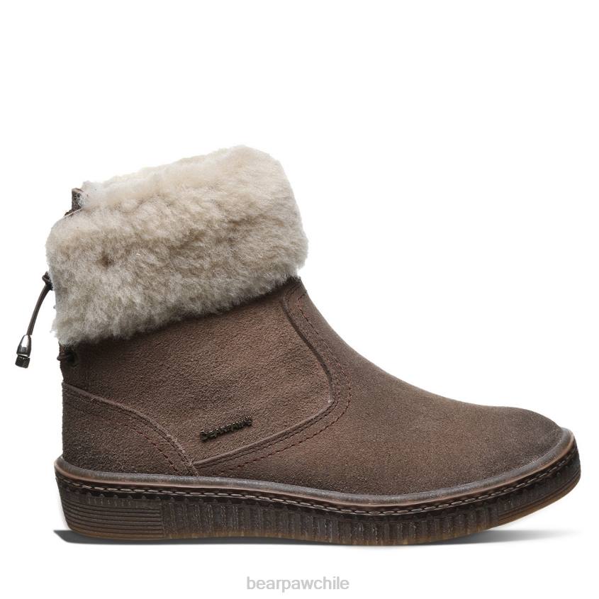 botas BEARPAW leticia gris pardo mujer PD287