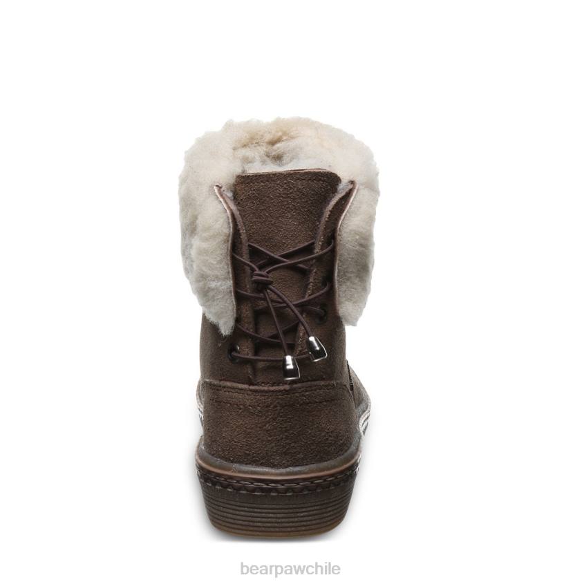botas BEARPAW leticia gris pardo mujer PD287