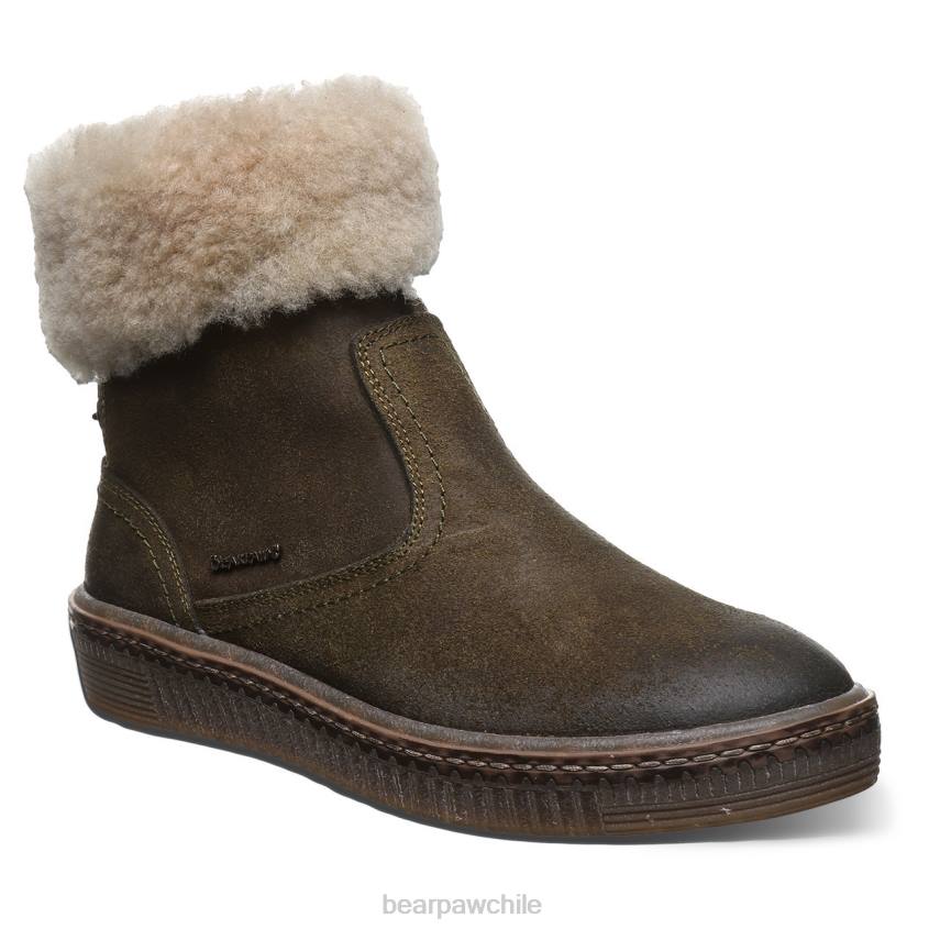 botas BEARPAW leticia verde militar mujer PD286