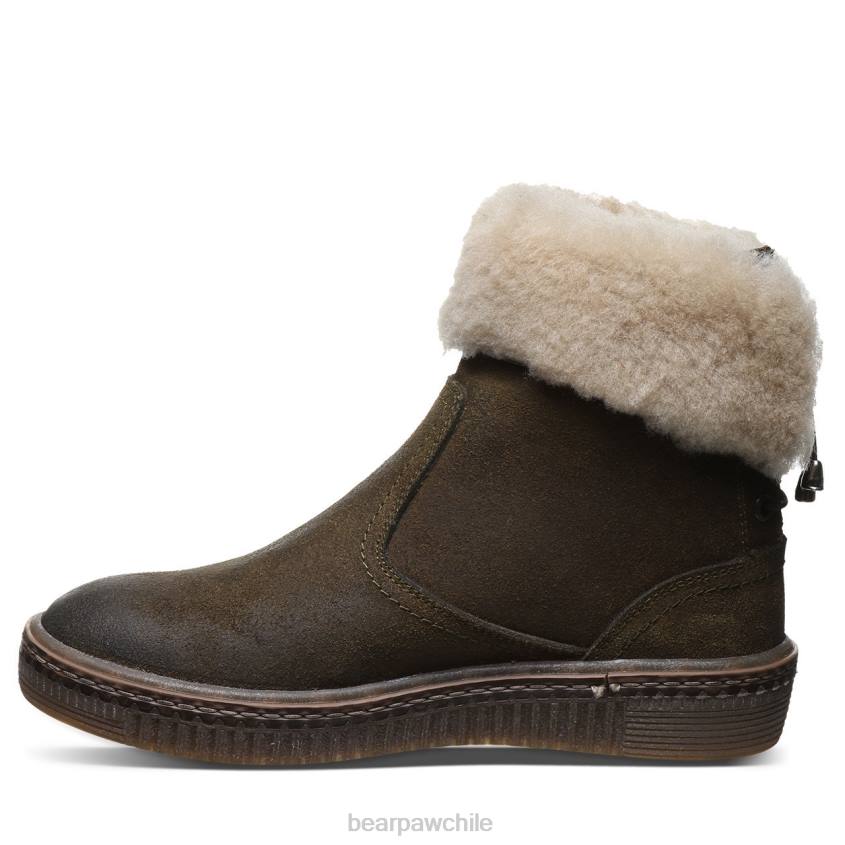 botas BEARPAW leticia verde militar mujer PD286