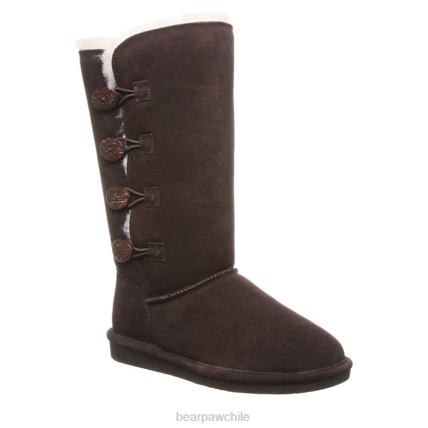 botas BEARPAW lori chocolate mujer PD28173