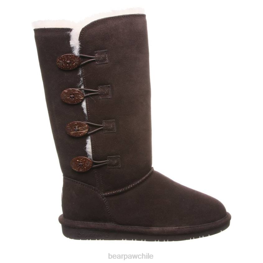 botas BEARPAW lori chocolate mujer PD28173