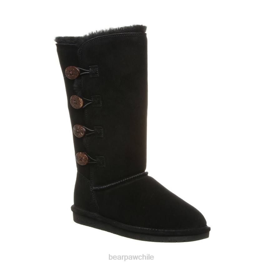 botas BEARPAW lori negro mujer PD2876