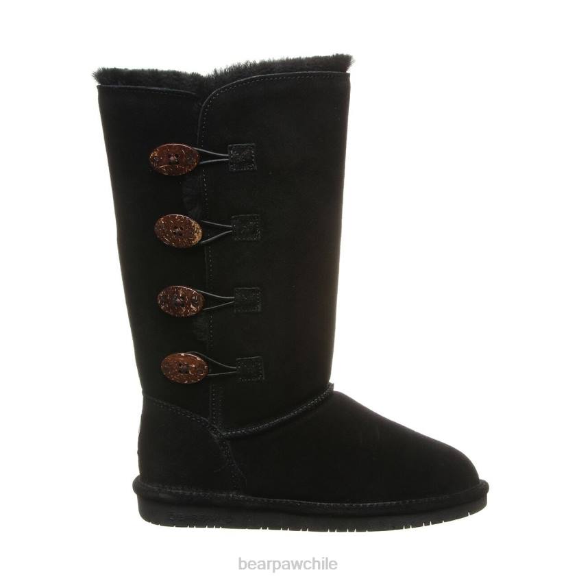 botas BEARPAW lori negro mujer PD2876