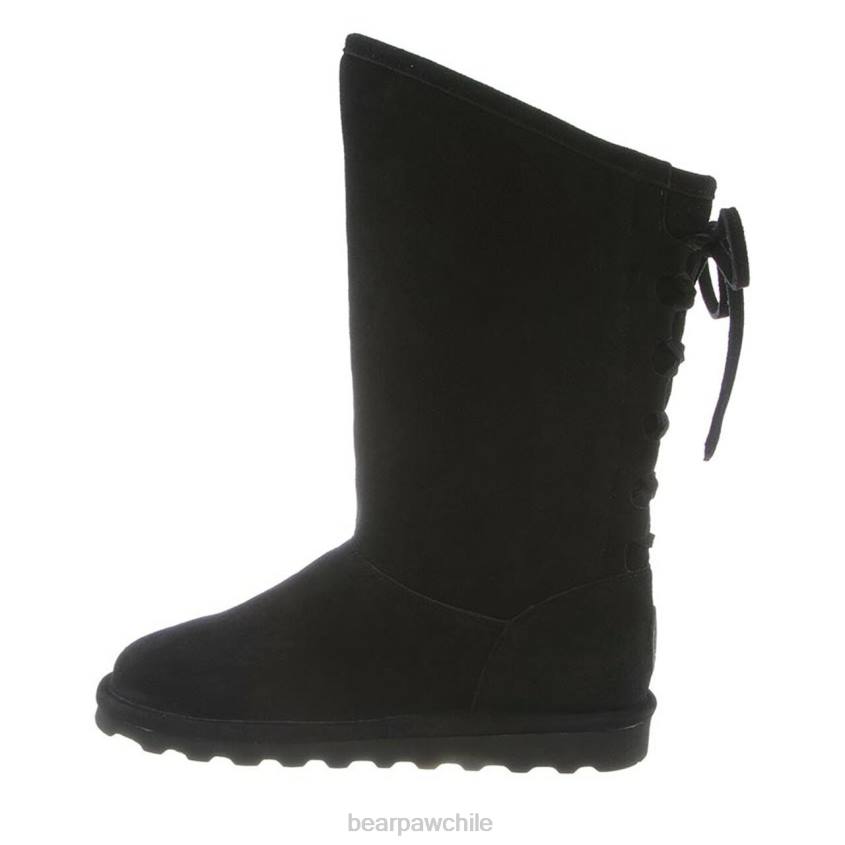 botas BEARPAW phyly ancho negro mujer PD2899