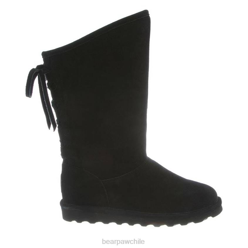 botas BEARPAW phyly ancho negro mujer PD2899