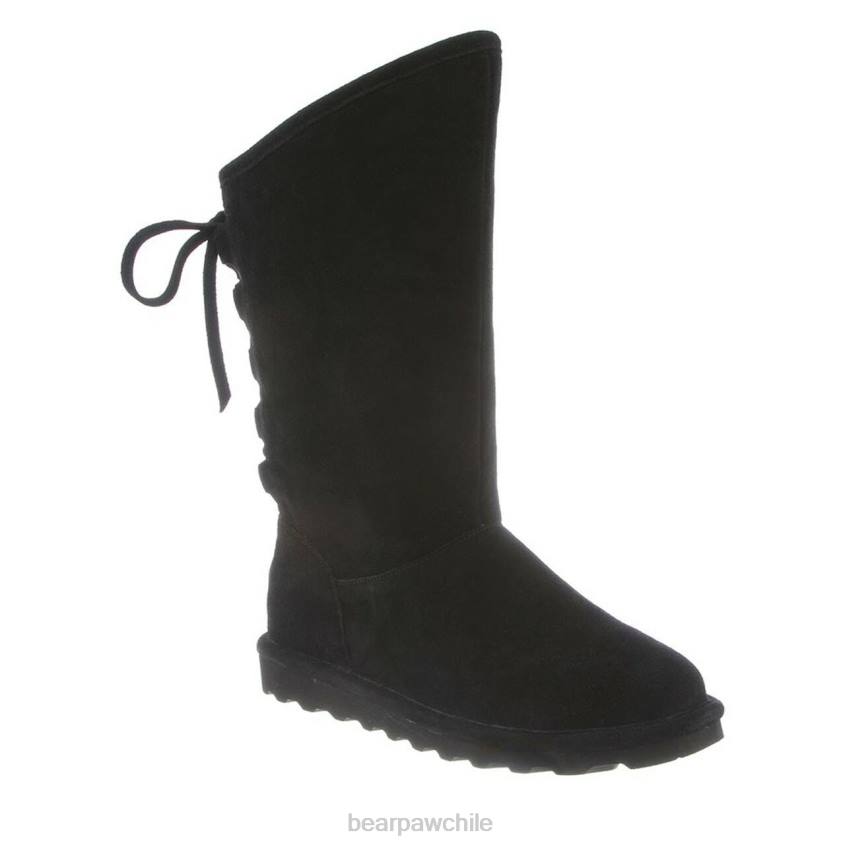 botas BEARPAW phyly negro mujer PD28102